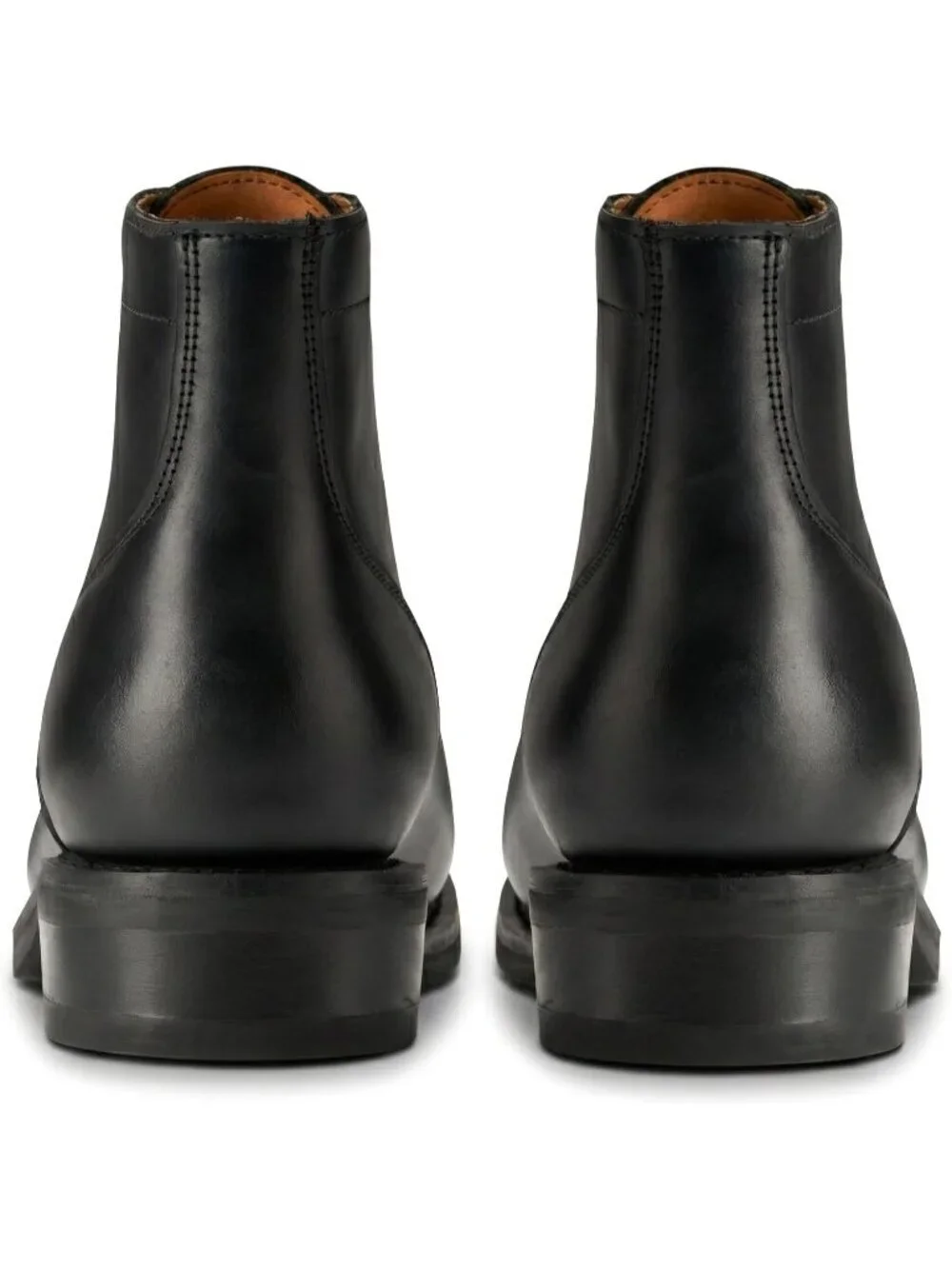 Men's Black Casual Leather Dress Lace Up Ankle Boots Slip on Chukka Boots